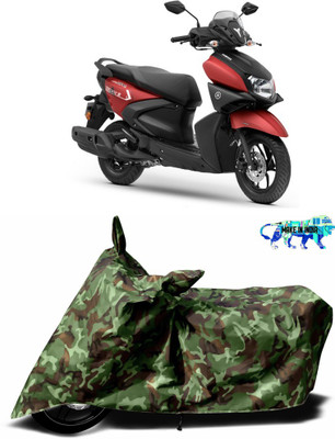 AUTOCAD Waterproof Two Wheeler Cover for Yamaha(RayZR 125 Fi, Multicolor)