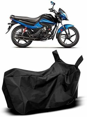 KEDIT Two Wheeler Cover for Universal For Bike(Splendor I Smart, Black)