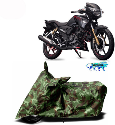 MoTRoX Two Wheeler Cover for TVS(Apache RTR 160, Multicolor)