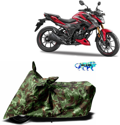 MoTRoX Two Wheeler Cover for Honda(CB Hornet 160, Multicolor)