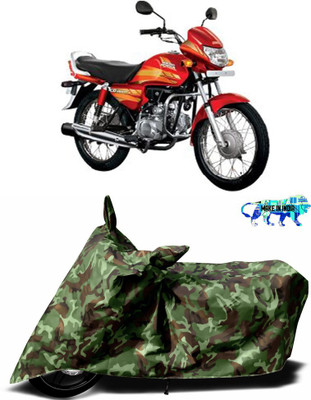 MoTRoX Two Wheeler Cover for Hero(CD deluxe, Multicolor)