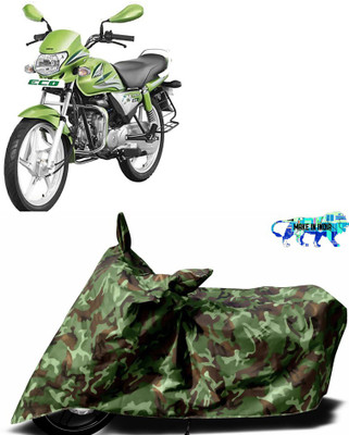 AUTOCAD Waterproof Two Wheeler Cover for Hero(HF Deluxe Eco, Multicolor)