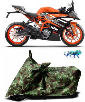 SMDP Two Wheeler Cover for KTM(RC 200, Multicolor)