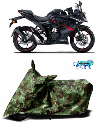 SMDP Two Wheeler Cover for Suzuki(Gixxer SF, Multicolor)