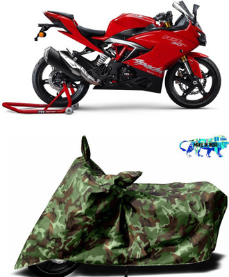 MoTRoX Two Wheeler Cover for TVS(Apache RR 310, Multicolor)