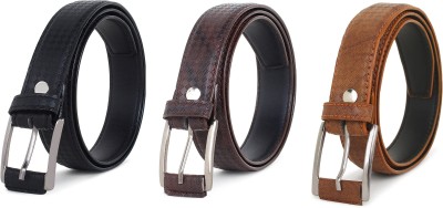 ZACHARIAS Boys Casual, Formal, Party Black, Brown, Tan Synthetic Belt