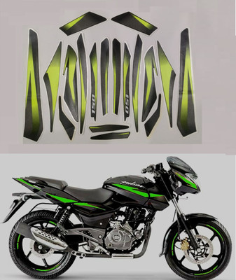 Voiture Sticker & Decal for Bike(Green)