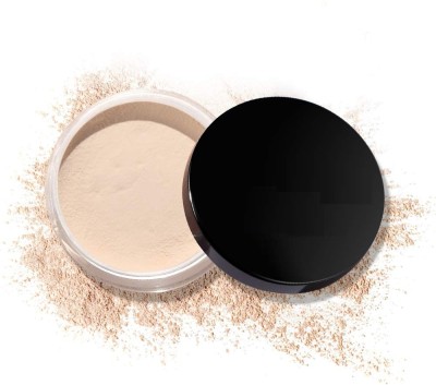 LILLYAMOR HD New Waterproof & Sweat Proof Honey Powder for Makeup Setting Loose Powder Compact(BANANA, 15 g)