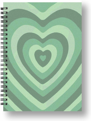 Papco Dot grid notebook journal A5 Diary DOT GRID 144 Pages(Green)