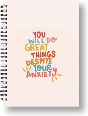 Papco Dot grid notebook journal A5 Diary DOT GRID 144 Pages(Pink)