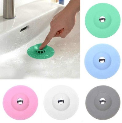 HENIJ Bathtub, Kitchen Sink, Basin, Bathroom Sink Ductile Iron Push Down Strainer(5.5 cm Set of 5)