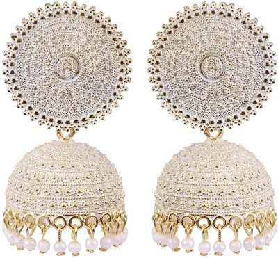 Ghelonadi Traditional Earrings Jhumki Bollywood Ethnic Wedding Indian Meenakari Jhumka Metal Jhumki Earring, Chandbali Earring, Hoop Earring, Tassel Earring, Tunnel Earring