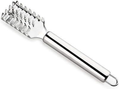 avnish Stainless Steel Fish Scale Remover Sawtooth Scale Knife Peeler (pack of 1) Fish Scaler(Pack of 1)