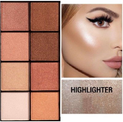 YAWI NEW HD MAKE UP LOOK LONG LASTING WATER PROOF BEST HIGHLIGHTER Highlighter(MULTI COLOR)