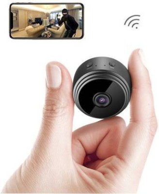 PERAMISYM Hidden 1080p HD Mini Nanny Spy Camera Audio Video Live WiFi Wireless Recording Spy Camera(64 GB, 2 Channel)