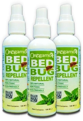 oregamo Herbal Organic Bed Bug Anti Insect Killer Spray(3 x 100 ml)