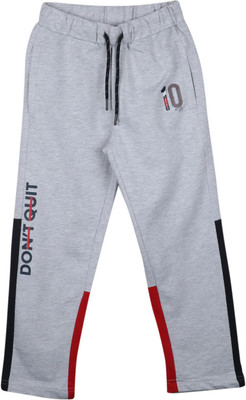 MONTE CARLO Track Pant For Boys(Grey, Pack of 1)