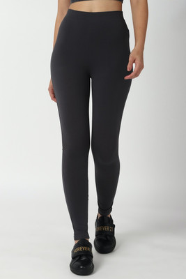 FOREVER 21 Western Wear Legging(Grey, Solid)