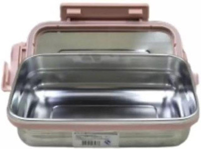 Rockjon Lunch Box for School/Offices 1 Containers Lunch Box (600 ml) RANDOM COLOUR 1 Containers Lunch Box(600 ml, Thermoware)