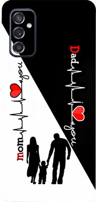 BUGGU Samsung Galaxy M52 5G Mobile Skin(Ultra Super Mom Love Dad Skin With High Matte Finish.)