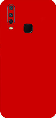 BUGGU Vivo Y17 Mobile Skin(Ultra Super Red Matte Skin With High Matte Finish.)