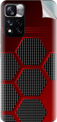Snooky Xiaomi Redmi Note 11 Pro Plus Mobile Skin(Red)