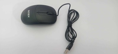 unix enterprises INTEX ECO-6 Wired Optical Mouse(USB 2.0, Black)
