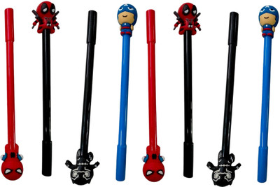 fastgear Pack Of 8 Ball Pen(Pack of 8, Ink Color - Blue)
