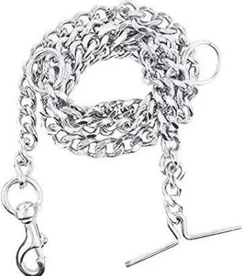 Sip Heavy Weight Dog Leash Diamond Cut Heavy Duty Dog Chain 152 cm 152 cm Dog & Cat Chain Leash(Silver)