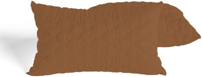 ACHIR Microfibre Solid Sleeping Pillow Pack of 2(Brown)