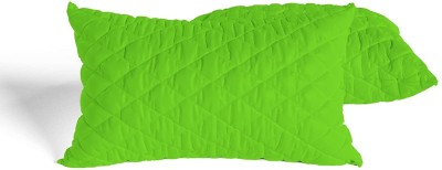 ACHIR Microfibre Solid Sleeping Pillow Pack of 2(Mint, Green)