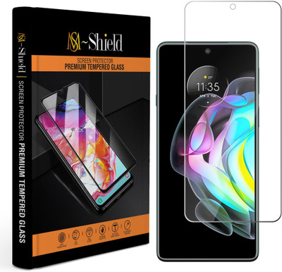 MS-Shield Impossible Screen Guard for Motorola Edge 20, Clear Plastic Film Screen Protector (NOT Glass)(Pack of 1)