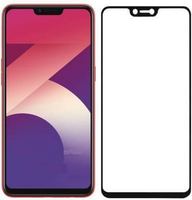 NEASH Edge To Edge Tempered Glass for Oppo A5(Pack of 1)