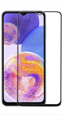VISHZONE Edge To Edge Tempered Glass for Samsung Galaxy A13 4G, Samsung Galaxy A23 5G, Samsung Galaxy M33 5G, Samsung Galaxy M23 5G(Pack of 1)