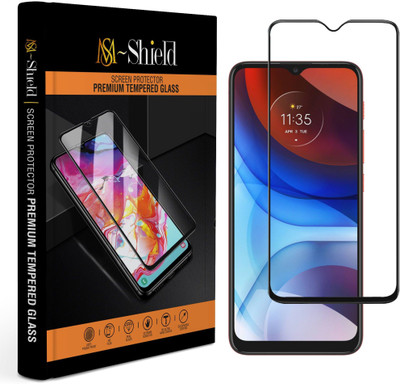 MS-Shield Edge To Edge Tempered Glass for Motorola Moto E7 Power(Pack of 1)