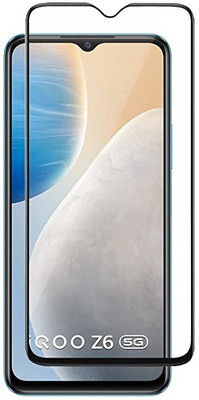 VISHZONE Edge To Edge Tempered Glass for vivo iQOO Z6 Pro 5G(Pack of 1)