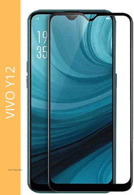 NEASH Edge To Edge Tempered Glass for Vivo Y12(Pack of 1)