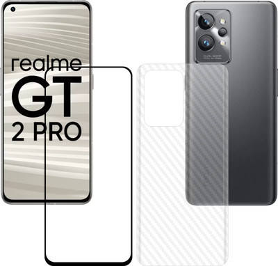Vatsin Front and Back Tempered Glass for Realme GT 2 Pro, Realme GT 2 Pro (Back Carbon Fiber)(Pack of 2)