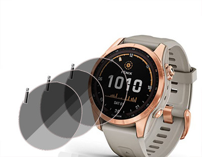 XAZE Screen Guard for Garmin fenix 7S SMATRWATCH(Pack of 3)