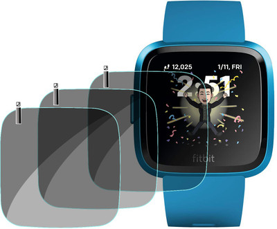 XAZE Screen Guard for Fitbit Versa Lite Edition SMATRWATCH(Pack of 3)