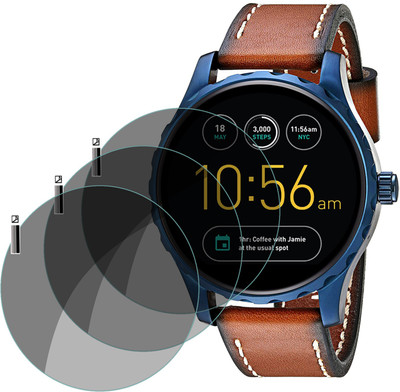 XAZE Screen Guard for Fossil Q Marshal SMATRWATCH(Pack of 3)
