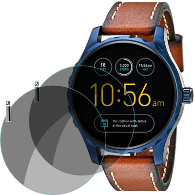 XAZE Screen Guard for Fossil Q Marshal SMATRWATCH(Pack of 2)