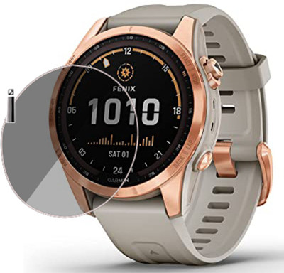 XAZE Screen Guard for Garmin fenix 7S SMATRWATCH(Pack of 1)