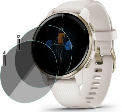 XAZE Screen Guard for Garmin Venu 2 Plus SMATRWATCH(Pack of 2)
