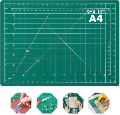 Levin A4 Self Healing Cutting Mat Double Sided, Non-Slip, Waterproof Hobby Mat, Cutting Mat(30 cm x 22 cm)