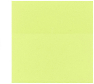 DC DECORIO 7.6 cm Transparent Memo Sticky 50 Sheets PET Note Paper Self Adhesive Sticker(Pack of 2)