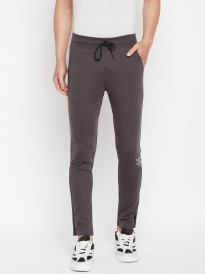 firstkrush Solid Men Grey Track Pants