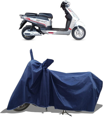 KEDIT Two Wheeler Cover for Hero(Electric NYX e5, Blue)