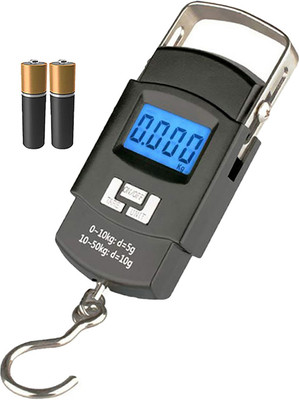 Glancing 50Kg Luggage Digital Weight Machine MB220425 Weighing Scale(Black)