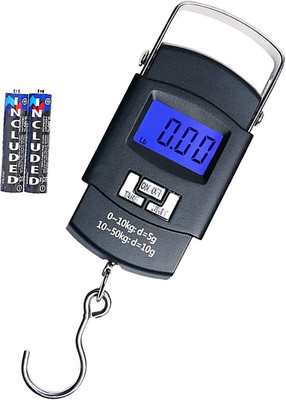 Kelo 50Kg Portable Weight Machine For Luggage MB220425 Weighing Scale(Black)